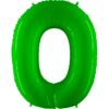 Grabo Jumbo Number 0 Neon Lime Green Balloon Party Supplies Decorations Ideas Novelty Gift