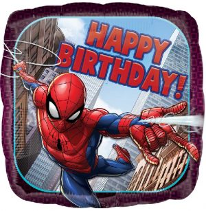 Happy Birthday Spider-Man Balloon Party Supplies Decorations Ideas Novelty Gift