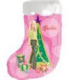 Barbie Xmas Stocking 21in Shape Balloon Party Supplies Decorations Ideas Novelty Gift