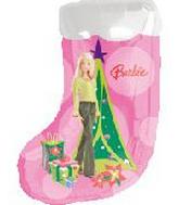Barbie Xmas Stocking Supershape Balloon Party Supplies Decorations Ideas Novelty Gift