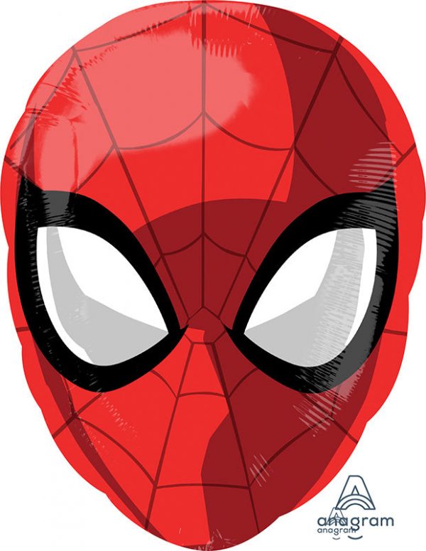 Spider-Man Head 18in Balloon Party Supplies Decorations Ideas Novelty Gift 34669