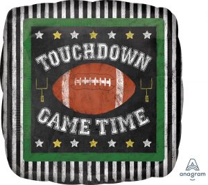 Touchdown Game Time Standard Balloon Party Supplies Decorations Ideas Novelty Gift