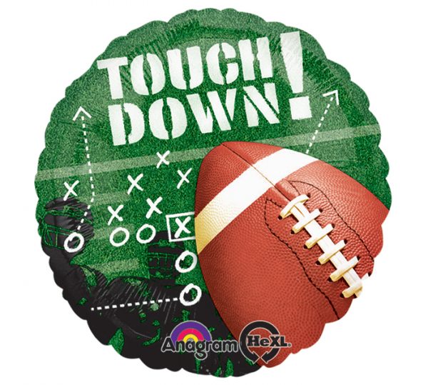 Touchdown Football Fever Standard Balloon Party Supplies Decorations Ideas Novelty Gift