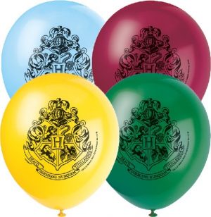 Set Of 8 Harry Potter Latex Balloons Party Supplies Decorations Ideas Novelty Gift