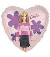 Imperfect Jumbo Heart Barbie Balloon Party Supplies Decorations Ideas Novelty Gift