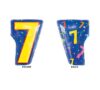7th Birthday Age 7 Junior Shape Balloon Party Supplies Decorations Ideas Novelty Gift