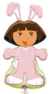 Easter Dora 34in Shape Balloon Party Supplies Decorations Ideas Novelty Gift 13808