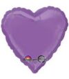 Spring-Lilac-Heart-Balloon Party Supplies Decorations Ideas Novelty Gift