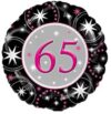 Happy 65th Birthday Time To Party Balloon Party Supplies Decorations Ideas Novelty Gift