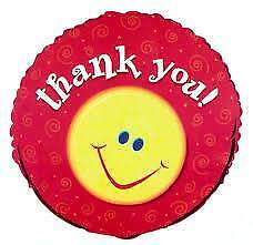 Thank You Smiley Face Standard Balloon Party Supplies Decorations Ideas Novelty Gift