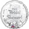 Bridal Shower Silver 18in Balloon Party Supplies Decorations Ideas Novelty Gift