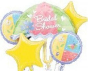 Bridal Shower Balloon Bouquet Party Supplies Decorations Ideas Novelty Gift