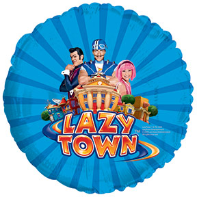 Lazy Town Gang Standard Balloon Party Supplies Decorations Ideas Novelty Gift
