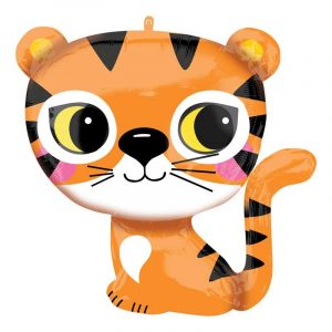 Cute Tiger Supershape Balloon Party Supplies Decorations Ideas Novelty Gift