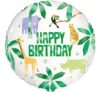 Happy Birthday Jungle Deco 18in Balloon Balloon Party Supplies Decorations Ideas Novelty Gift 78359