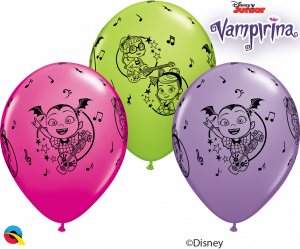 6pcs Vampirina Latex Balloons Party Supplies Decorations Ideas Novelty Gift