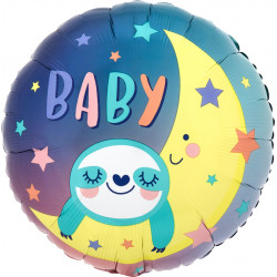 Baby Sloth Standard Balloon Party Supplies Decorations Ideas Novelty Gift