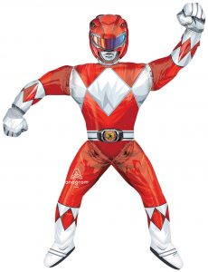Red Power Ranger 67in Airwalker Balloon Party Supplies Decorations Ideas Novelty Gift 42719