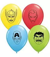 Avengers Mini 5in Latex Balloons Party Supplies Decorations Ideas Novelty Gift 12606