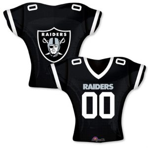 Oakland Raiders Jersey Supershape Balloon Party Supplies Decorations Ideas Novelty Gift