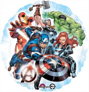 Avengers Assemble 18in Balloon Party Supplies Decorations Ideas Novelty Gift 34655