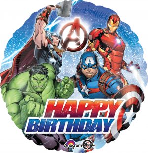 Happy Birthday Marvel Avengers Balloon Party Supplies Decorations Ideas Novelty Gift