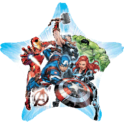 Marvel Avengers Jumbo Star Balloon Party Supplies Decorations Ideas Novelty Gift