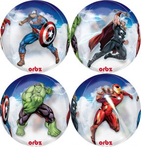Marvel Avengers Orbz Balloon Party Supplies Decorations Ideas Novelty Gift