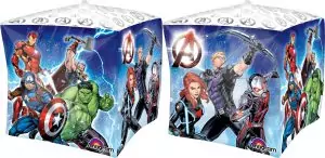 Avengers End Game 15in Cubez Balloon Party Supplies Decorations Ideas Novelty Gift 34662