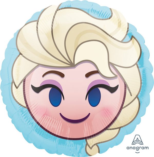 Frozen Anna Emoji Standard Balloon Party Supplies Decorations Ideas Novelty Gift