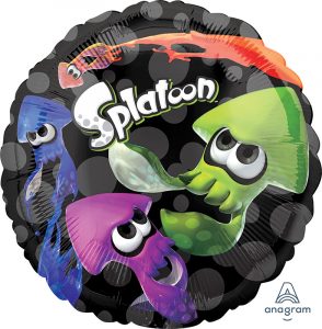 Splatoon 18in Balloon Party Supplies Decorations Ideas Novelty Gift 39037