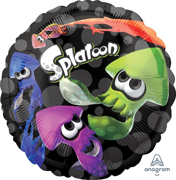 Splatoon 18in Balloon Party Supplies Decorations Ideas Novelty Gift 39037