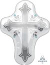 Holy Day Cross 28in Shape Balloon Party Supplies Decorations Ideas Novelty Gift 41109
