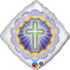 Illuminated Cross 18in Balloon Party Supplies Decorations Ideas Novelty Gift 41367