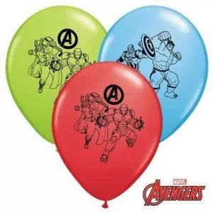 Avengers Assemble 11in Latex Balloons Party Supplies Decorations Ideas Novelty Gift 91737