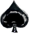 Cards Black Spade 34in Shape Balloon Party Supplies Decorations Ideas Novelty Gift 85264