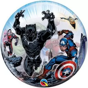 Marvel Avengers 22in Bubble Balloon Party Supplies Decorations Ideas Novelty Gift 87459