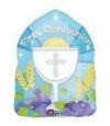 Blue Communion Window 18in Shape Balloon Party Supplies Decorations Ideas Novelty Gift 24729