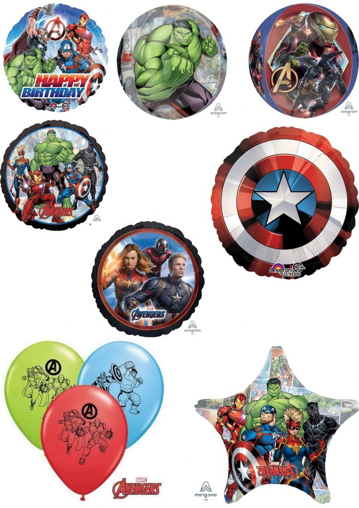 thumbnail image 2 of Power Marvel Avengers Helium Balloons In A Box - Party Save Smile 2 of 13
