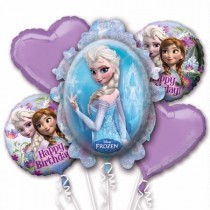 Frozen Balloons Bouquet Party Supplies Decorations Ideas Novelty Gift