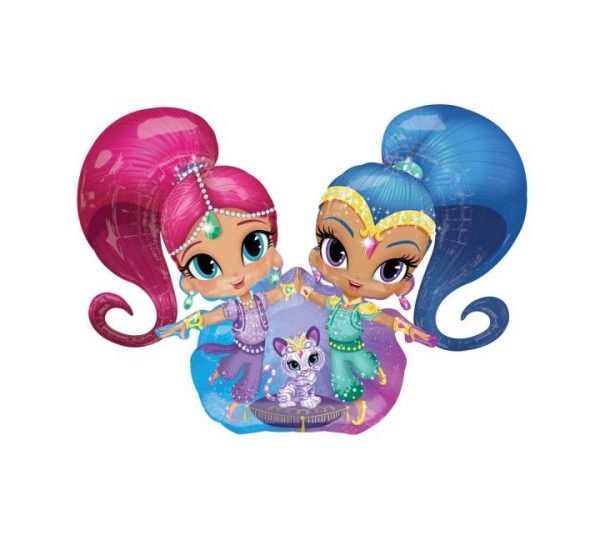 Shimmer & Shine Airwalker Balloon Party Supplies Decorations Ideas Novelty Gift