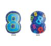 8th Birthday Jr Shape Balloon Party Supplies Decorations Ideas Novelty Gift 12675