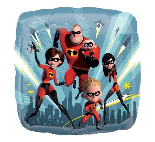 The Incredibles 2 Standard Balloon Party Supplies Decorations Ideas Novelty Gift