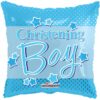 Blue Christening Boy Dots 18in Balloon Party Supplies Decorations Ideas Novelty Gift 15157-18