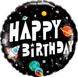 Happy Birthday Space Balloon Party Supplies Decorations Ideas Novelty Gift