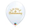 On Your Christening 11in Latex Balloons Party Supplies Decorations Ideas Novelty Gift 10646