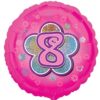 Age 8 Pink Balloon Party Supplies Decorations Ideas Novelty Gift