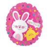 Pink Happy Easter Egg 20in Balloon Party Supplies Decorations Ideas Novelty Gift 314412