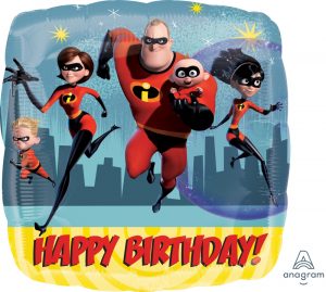 Incredibles Birthday Standard Balloon Party Supplies Decorations Ideas Novelty Gift