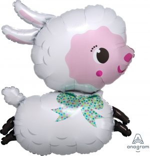 Lamby Supershape Balloon Party Supplies Decorations Ideas Novelty Gift